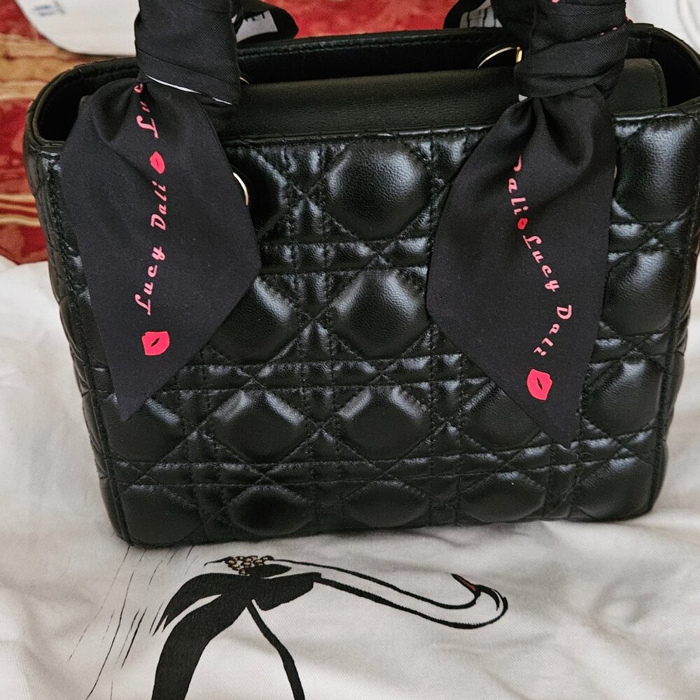 Lady Dior small cannage leather